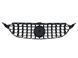 Решітка радіатора на Mercedes C-class W205 2014-2018 GT Chrome Black 427252 фото 3
