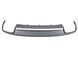 Диффузор (заднего бампера) Silver (в стиле S4 00-00) на Audi A4 B8 2011-2015 427812 фото 1