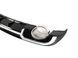 Диффузор (заднего бампера) Black Silver/Chrome Pipe (в стиле RS3) Sedan на Audi A3 2016-2020 427784 фото 3