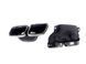 Диффузор (заднего бампера) Full Black / Black Pipe (стиль E63) Normal на Mercedes E-class W213 2016-2020 427866 фото 3