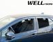 Дефлектори вікон для Toyota Corolla 2018- Hatchback Premium Series WELLvisors 3-847TY053 208859 фото 3