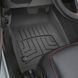 3D килимки для Jeep Wrangler, Gladiator 2018- чорні передні WeatherTech HP 4413131IM 240212 фото 2