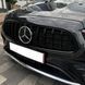 Решітка радіатора на Mercedes E-class W213 2020-2023 стиль AMG GT Black 522630 фото 9