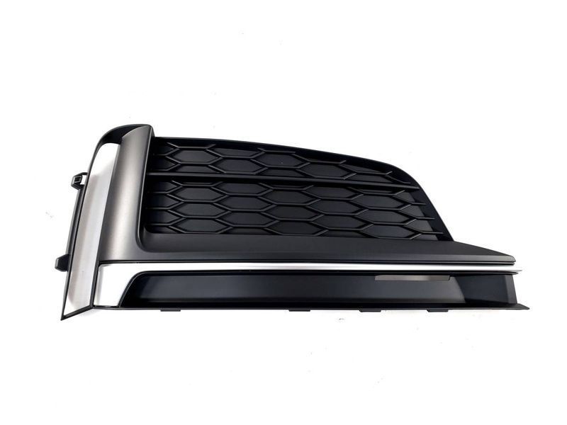 Решетки в бампер Matte Black/Silver (стиль S5) S-Line на Audi A5 2016-2020 430039 фото Решетки в бампер Matte Black/Silver (стиль S5) S-Line на Audi A5 2016-2020 430039 фото