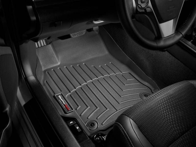 3D коврики для Toyota Camry XV50 2011-2014 черные передние WeatherTech 444001 46762 фото