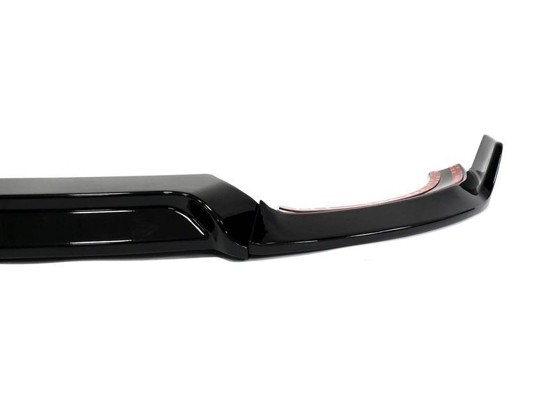 Губа (переднего бампера) Черный глянец на Mercedes E-class W213 2016-2020 429687 фото