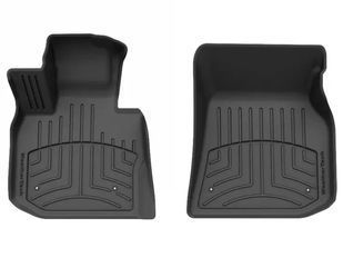 3D килимки для BMW X3 G01, X4 G02 2017- чорні передні WeatherTech HP 4412731IM 424935 фото