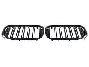 Решітка радіатора на BMW 7 G11, G12 2015-2019 M-Look Black 429063 фото