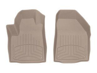 3D килимки для Jeep Cherokee 2015- бежеві передні WeatherTech HP 458331IM 239943 фото