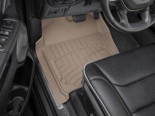 3D килимки для Dodge Ram 2019- бежеві передні WeatherTech HP 4514281IM 141357 фото