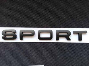 Автологотип емблема напис Land Rover Sport L320 чорний матовий 174132 фото