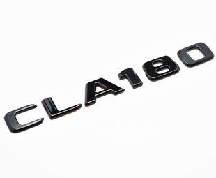 Автологотип емблема напис Mercedes CLA180 чорний глянець 418217 фото