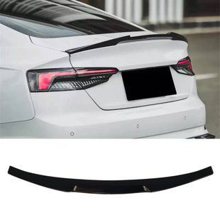 Спойлер на Audi A5 2016-2020 V1 чорний глянець 431447 фото