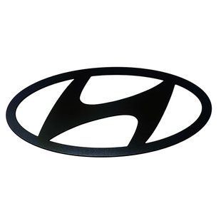 Емблема на капот Hyundai Elantra 2024- NEW Black Edition чорний сатин 86300IB000 523489 фото