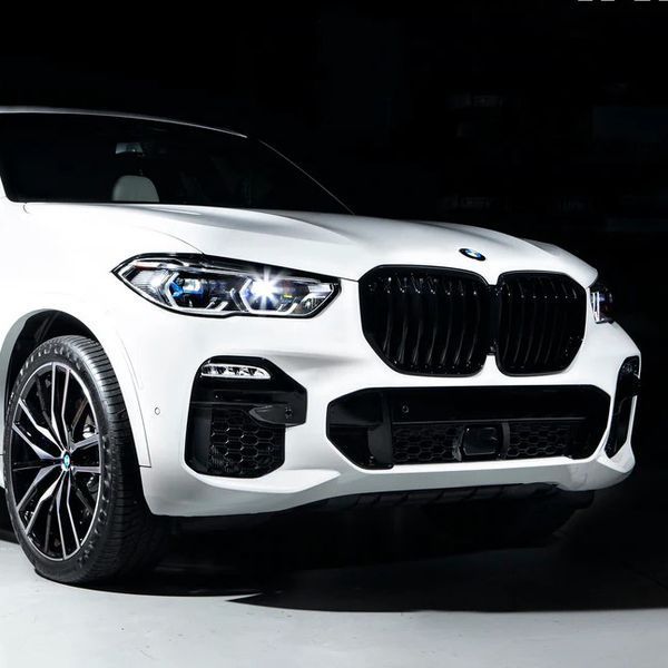 Решетка радиатора на BMW X5 G05 2018-2022 Shadow Line оригинал 51138096590 363419 фото