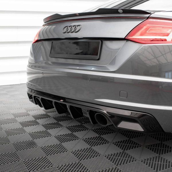 Автологотип емблема чорні кільця Audi TT 2014-2023 Black Edition на кришку багажника 8K5853304 422849 фото