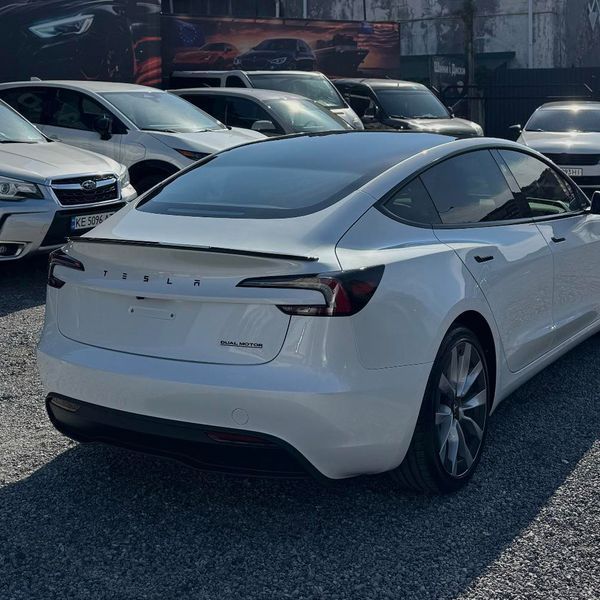 Спойлер на Tesla Model 3 2023- Blade чорний глянець 523077 фото