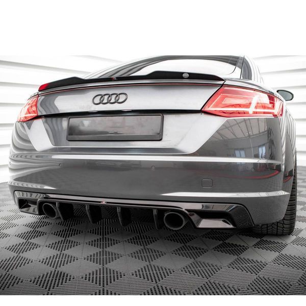 Автологотип емблема чорні кільця Audi TT 2014-2023 Black Edition на кришку багажника 8K5853304 422849 фото