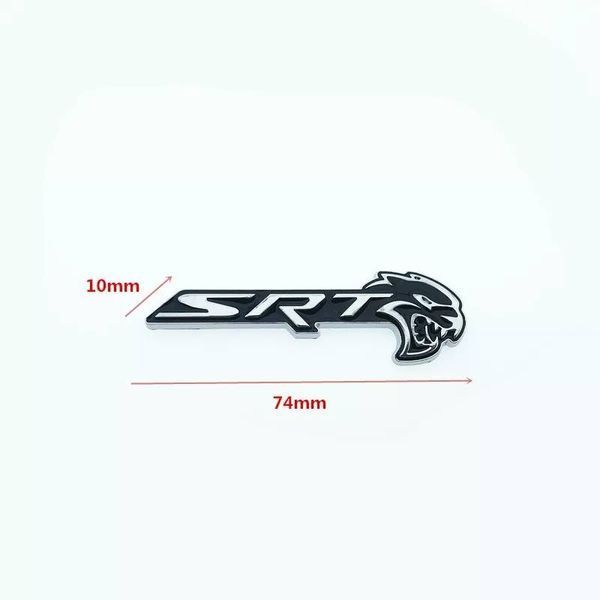 Автологотип шильдик эмблема Dodge SRT Hellcat Black 1S2-SRTH-SR на крылья 392541 фото
