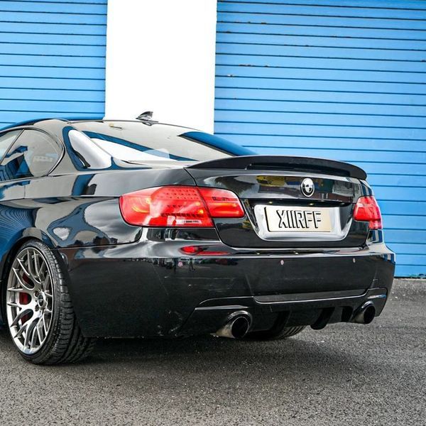 Спойлер на BMW 3 E92 2006-2013 MP Style чорний глянець 521734 фото