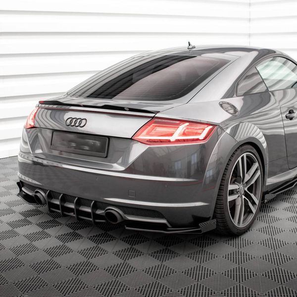 Автологотип емблема чорні кільця Audi TT 2014-2023 Black Edition на кришку багажника 8K5853304 422849 фото