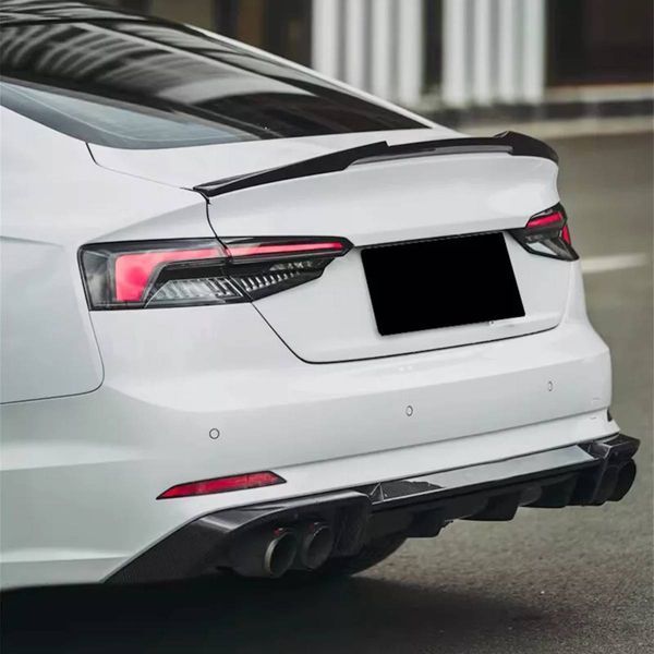 Спойлер на Audi A5 2016-2020 V1 чорний глянець 431447 фото