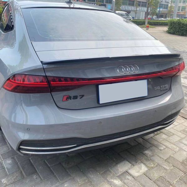 Спойлер на машину Audi A7 2017- черный глянец 425512 фото Спойлер на машину Audi A7 2017- черный глянец 425512 фото