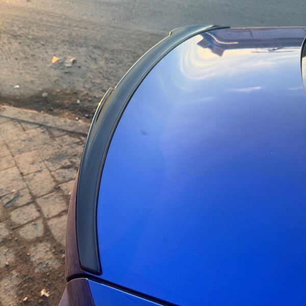Спойлер на BMW 3 G20 2018- стиль M3 чорний глянець 417247 фото
