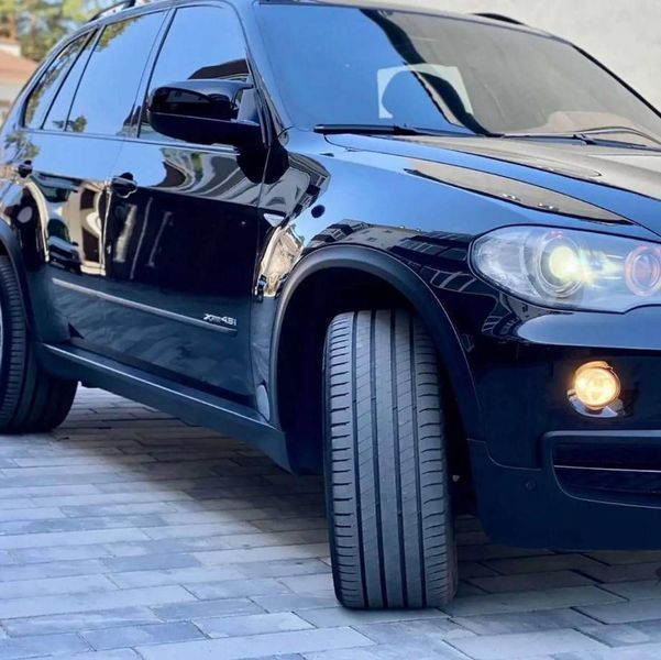 Накладки на зеркала M-Look на BMW X5 E70, X6 E71 Чорні глянцеві 364425 фото