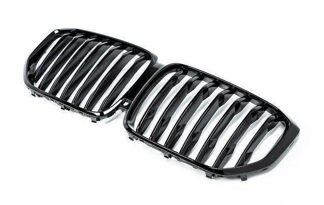 Решетка радиатора на BMW X5 G05 2018-2022 Shadow Line оригинал 51138096590 363419 фото
