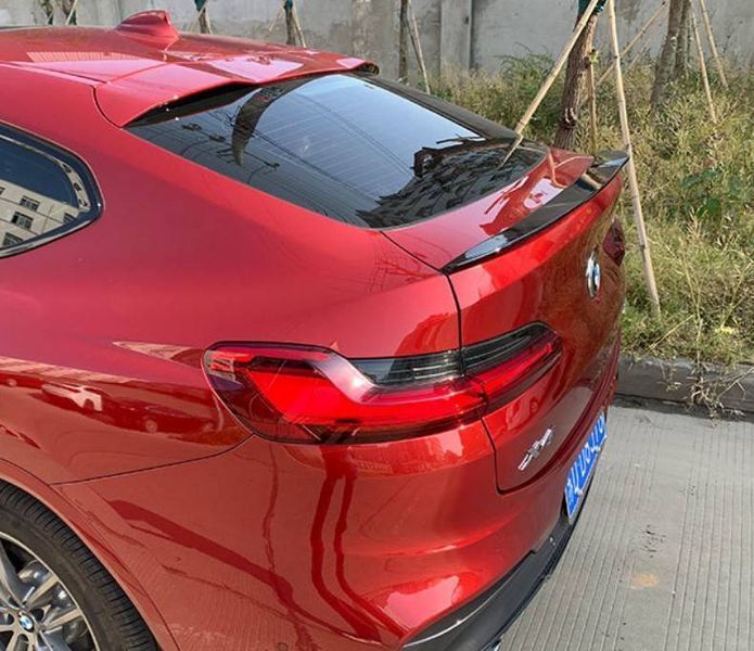 Спойлер на BMW X4 G02 2018- чорний глянець 355157 фото