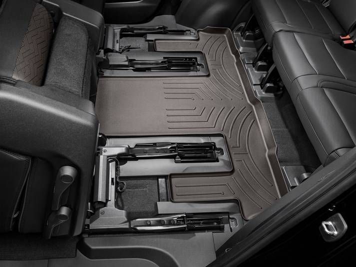 3D килимки для Cadillac Escalade, Chevrolet Tahoe, GMC Yukon 2020- какао 3 ряд Bucket Seating WeatherTech 4716323 236981 фото 3D килимки для Cadillac Escalade, Chevrolet Tahoe, GMC Yukon 2020- какао 3 ряд Bucket Seating WeatherTech 4716323 236981 фото