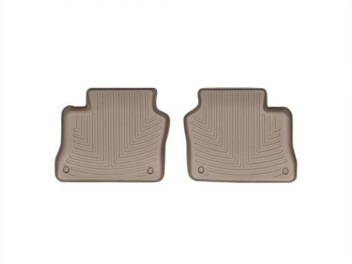 3D килимки для Porsche Panamera 2009-2016 бежеві задні WeatherTech 452572 46698 фото