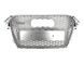 Решітка радіатора на Audi A4 B8 2011-2015 стиль RS4 Silver Chrome 427279 фото 3