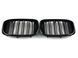 Решітка радіатора на BMW X3 G01 2018-2022 M-Look Black Китай 430854 фото 2