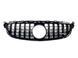 Решітка радіатора на Mercedes C-class W205 2014-2018 C63 GT Black 427530 фото 3