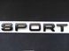 Автологотип емблема напис Land Rover Sport L320 чорний матовий 174132 фото 1