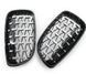 Решітка радіатора на BMW 1 E81, E82, E87, E88 2007-2013 Chrome Black Diamond 355208 фото 2