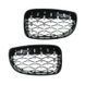 Решітка радіатора на BMW 1 E81, E82, E87, E88 2007-2013 Chrome Black Diamond 355208 фото 3