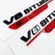 Автологотип емблема напис Mercedes V8 Biturbo E-Performance 2штуки червоний глянець A2328175700 523356 фото 5