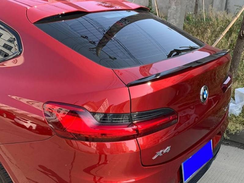Спойлер на BMW X4 G02 2018- чорний глянець 355157 фото