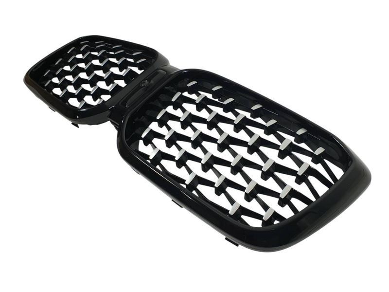Решітка радіатора на BMW X3 G01 2022-2024 Diamond Silver 430763 фото