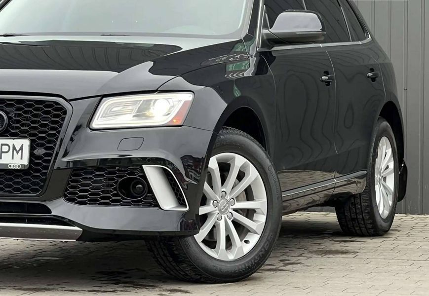 Передній бампер на Audi Q5 2012-2016 стиль RS V1 428688 фото