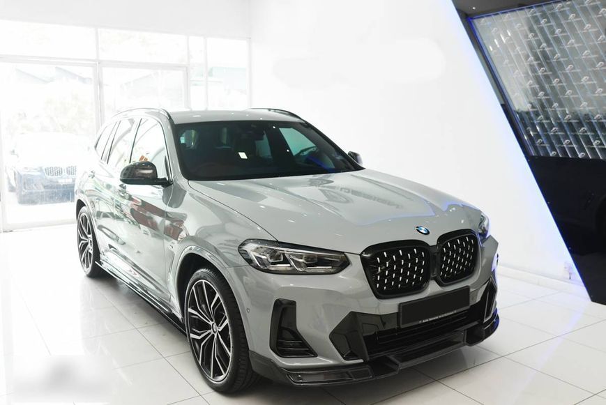 Решітка радіатора на BMW X3 G01 2022-2024 Diamond Silver 430763 фото