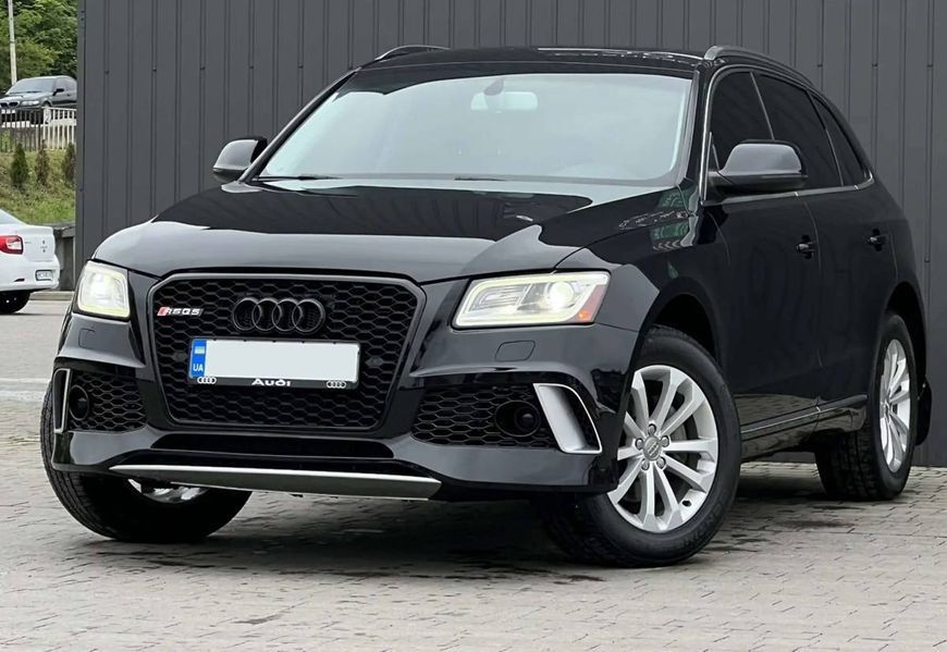 Передній бампер на Audi Q5 2012-2016 стиль RS V1 428688 фото