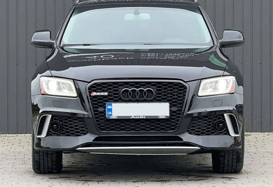 Передній бампер на Audi Q5 2012-2016 стиль RS V1 428688 фото