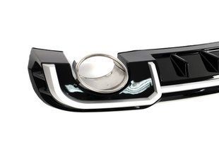 Диффузор (заднего бампера) Black Silver/Chrome Pipe (в стиле RS3) Sedan S-Line на Audi A3 2016-2020 427785 фото