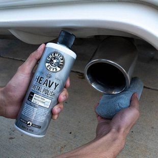 Полироль для хрома и металла Chemical Guys Heavy Metal Polish 473мл абразивная 409705 фото