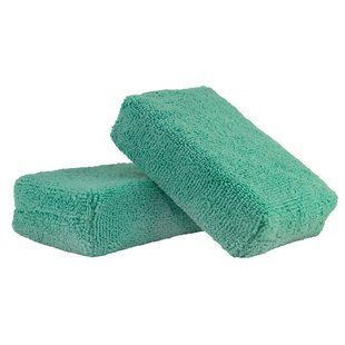 Аплікатор Chemical Guys Premium Grade Workhorse Microfiber Applicator Green 408818 фото