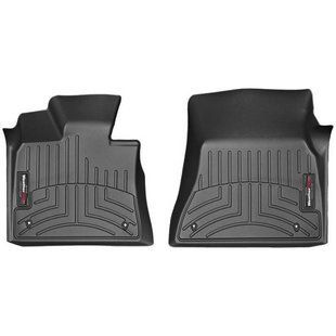 3D коврики для BMW X5 F15, X6 F16 2013- черные передние WeatherTech 445591 46244 фото